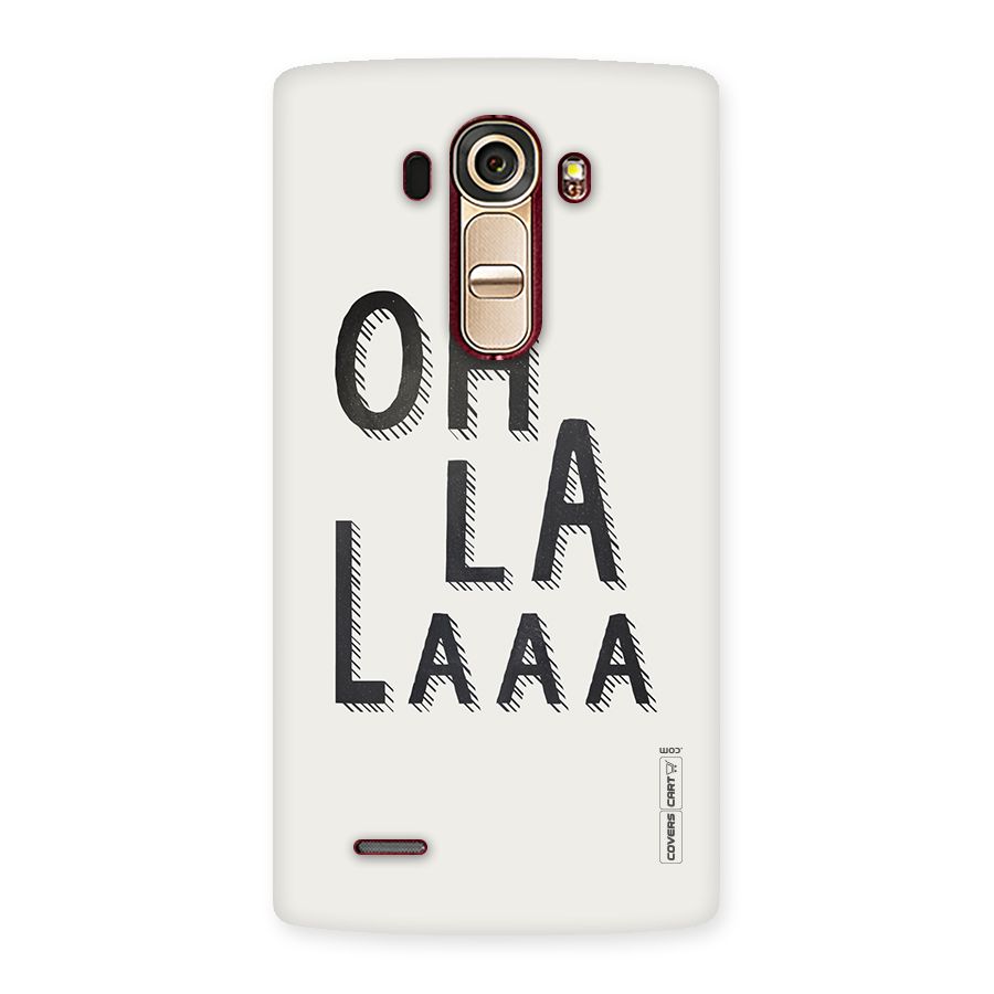 Oh La La Back Case for LG G4