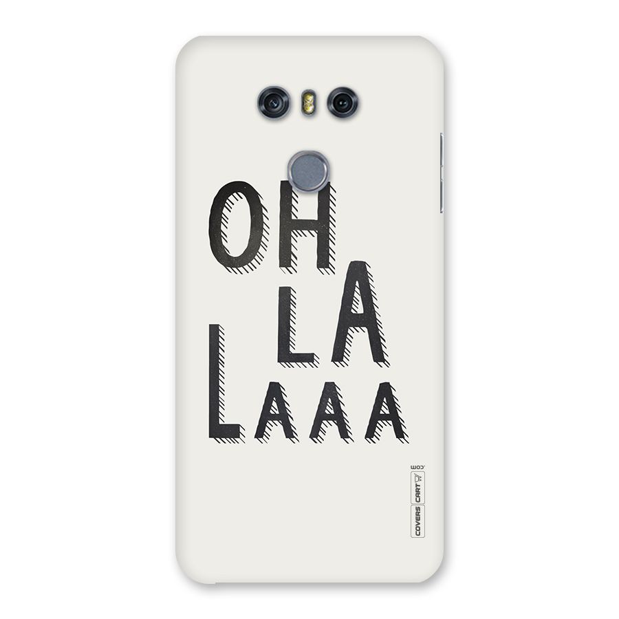 Oh La La Back Case for LG G6