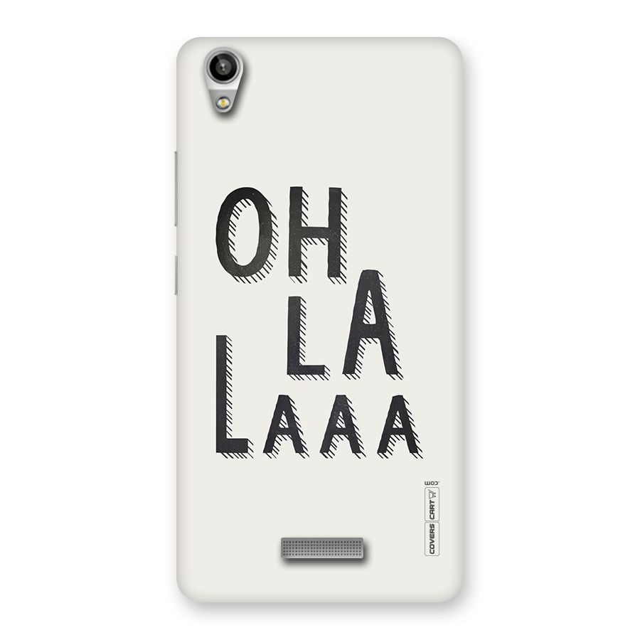 Oh La La Back Case for Lava-Pixel-V1