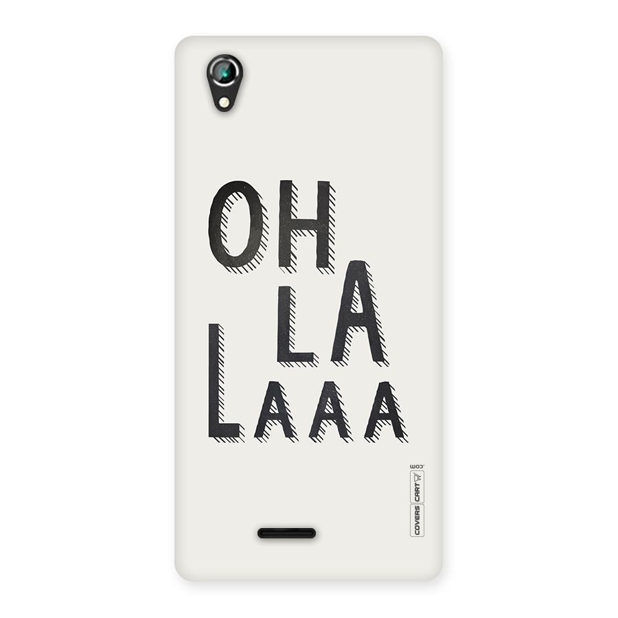 Oh La La Back Case for Lava Iris 800