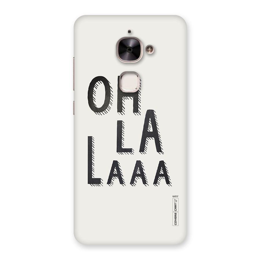 Oh La La Back Case for Le 2