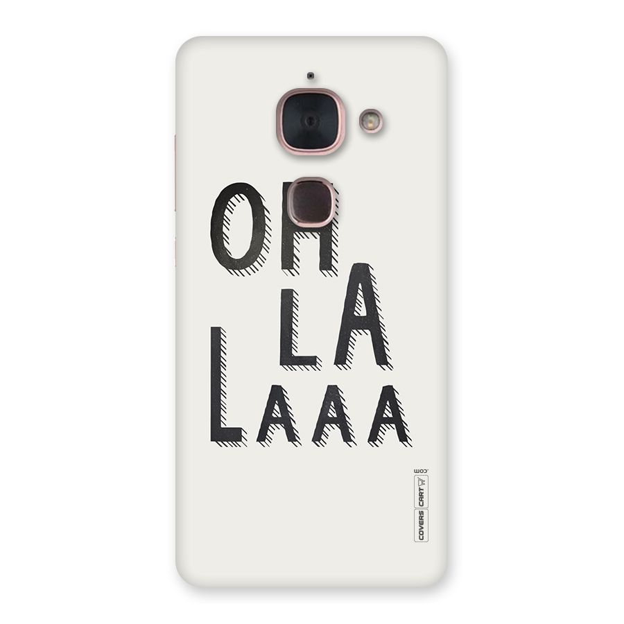 Oh La La Back Case for Le Max 2