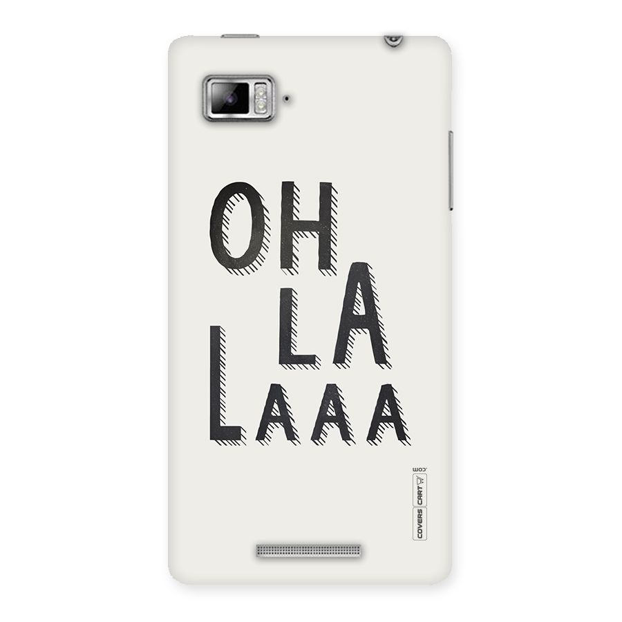 Oh La La Back Case for Lenovo Vibe Z K910