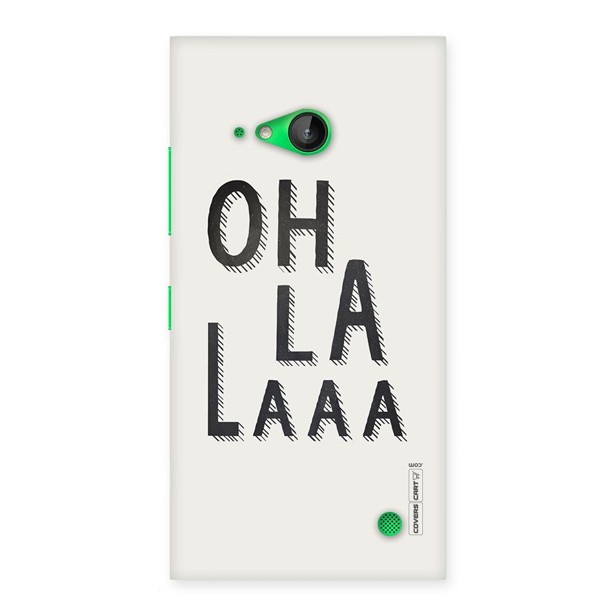 Oh La La Back Case for Lumia 730
