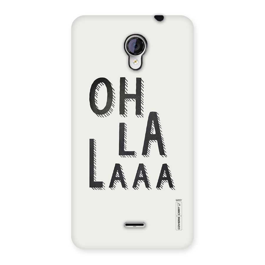Oh La La Back Case for Micromax Unite 2 A106