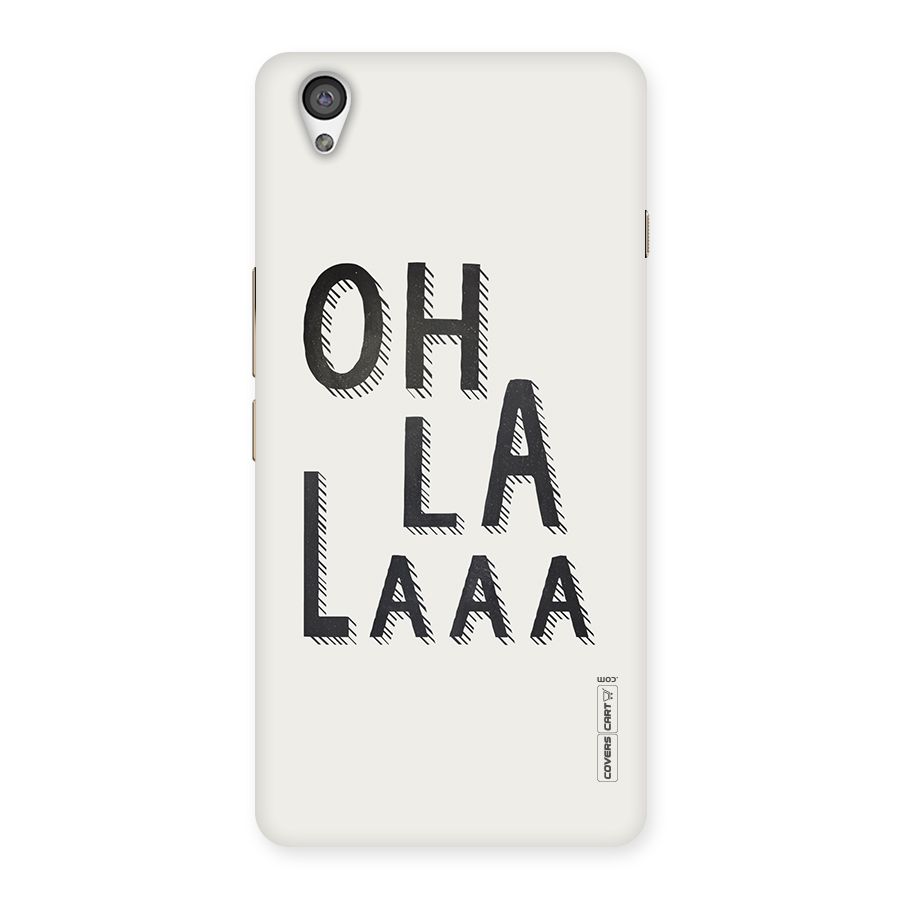 Oh La La Back Case for OnePlus X