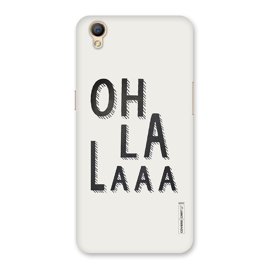 Oh La La Back Case for Oppo A37
