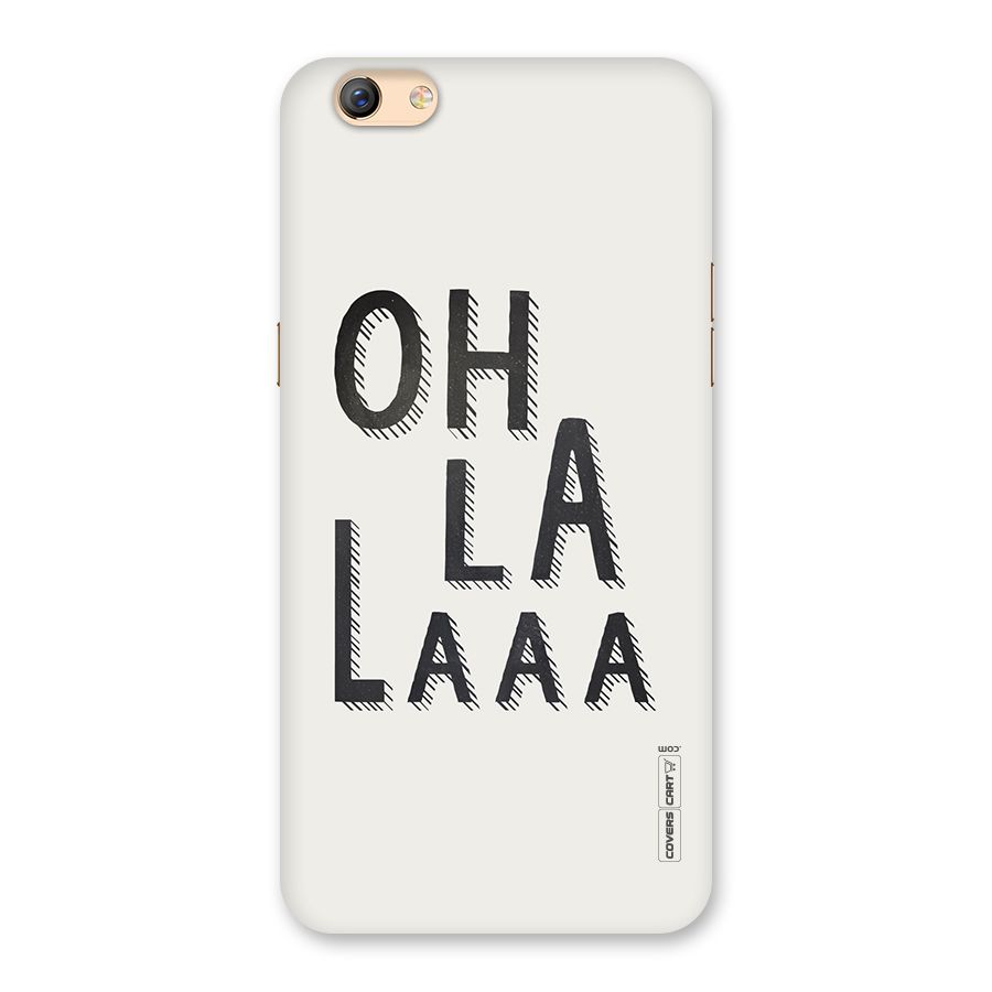 Oh La La Back Case for Oppo F3 Plus