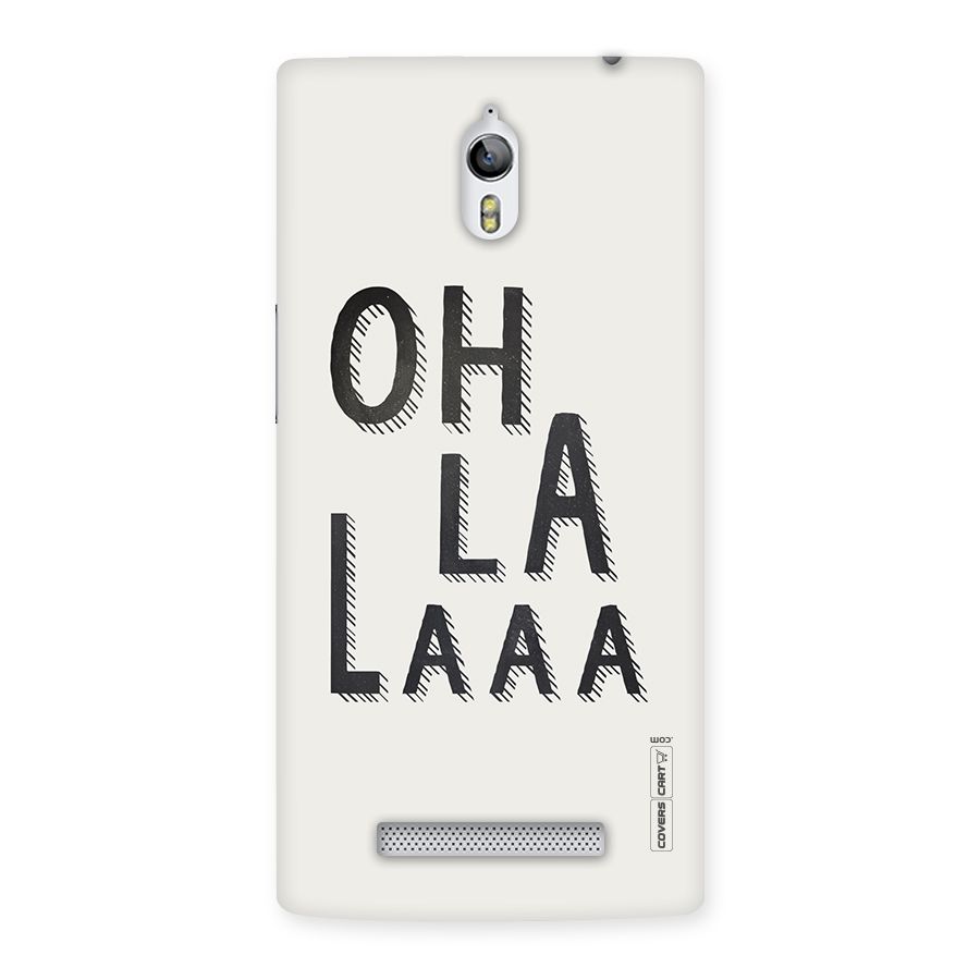Oh La La Back Case for Oppo Find 7