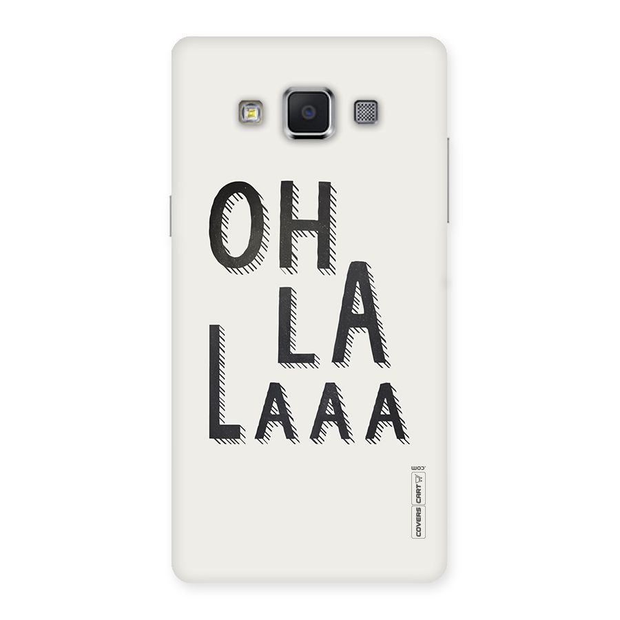 Oh La La Back Case for Samsung Galaxy A5