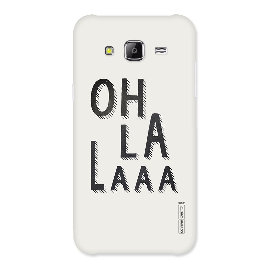 Oh La La Back Case for Samsung Galaxy J5