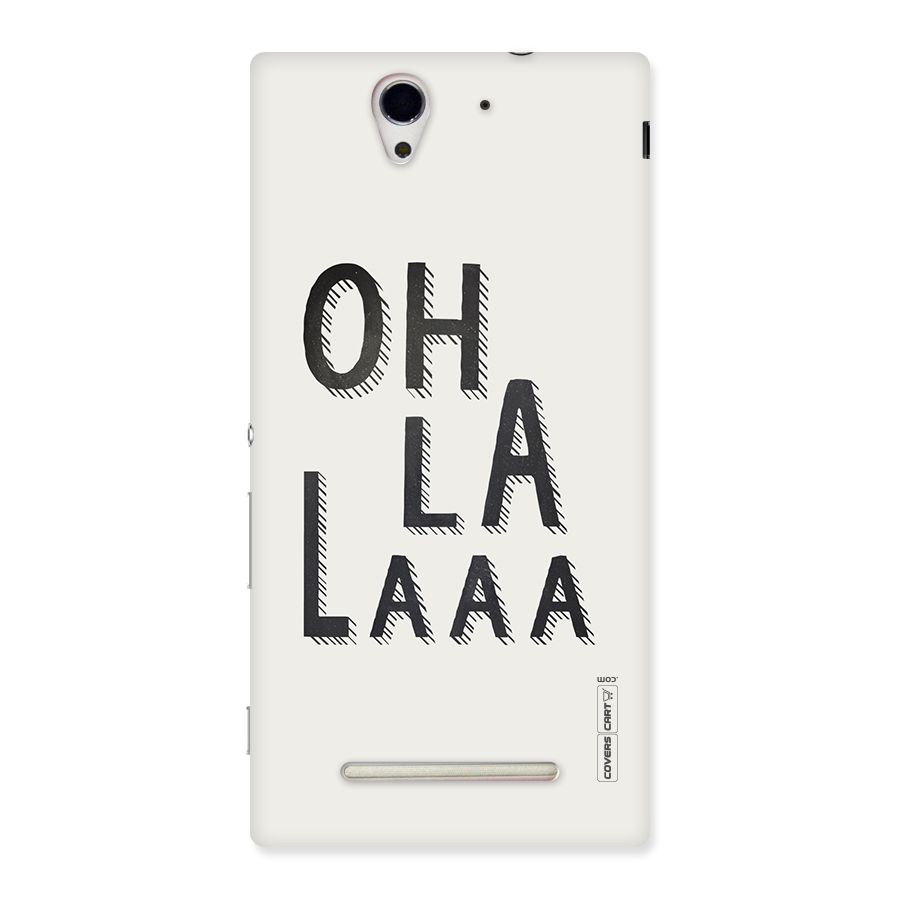 Oh La La Back Case for Sony Xperia C3