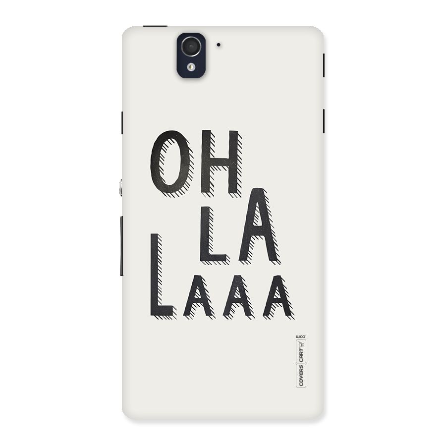 Oh La La Back Case for Sony Xperia Z