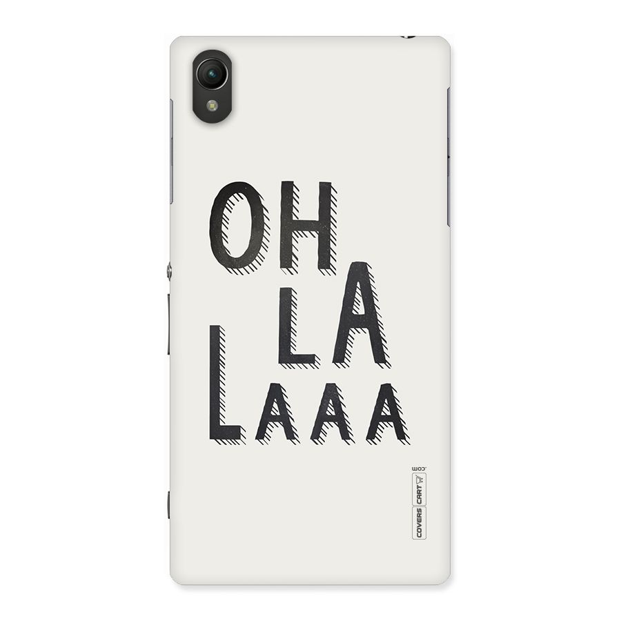 Oh La La Back Case for Sony Xperia Z1