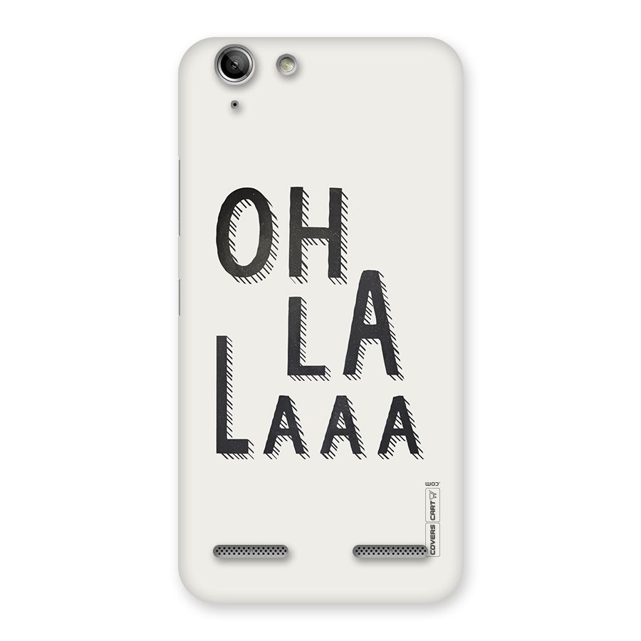 Oh La La Back Case for Vibe K5 Plus