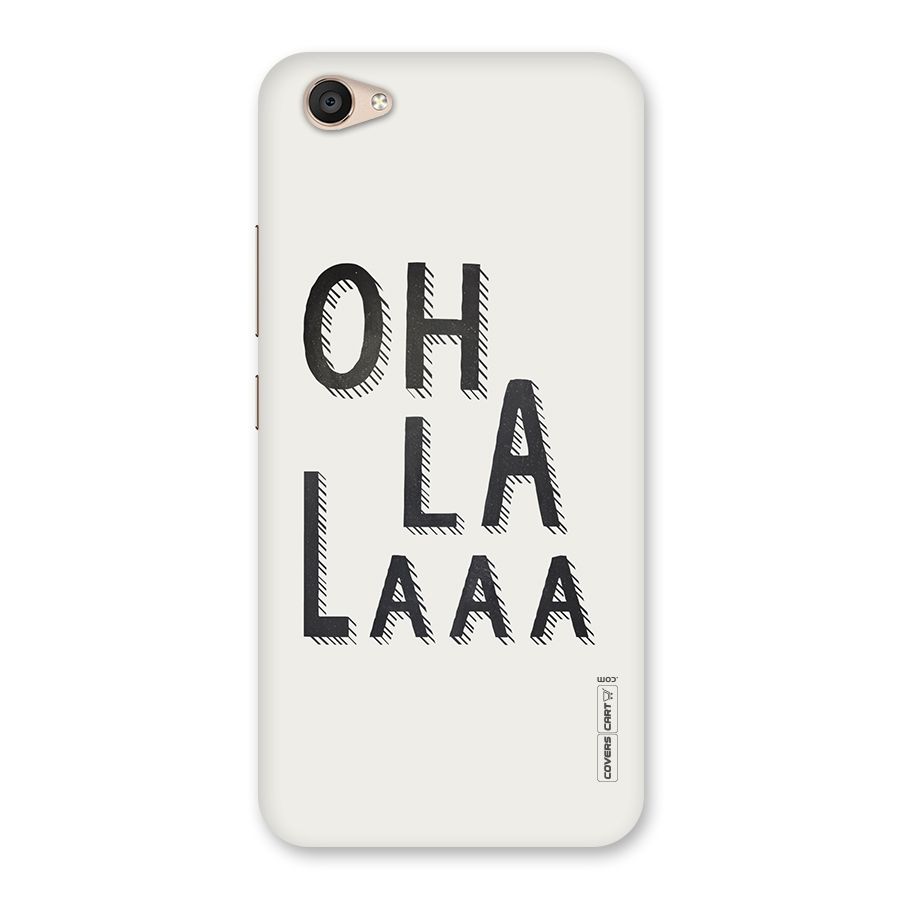 Oh La La Back Case for Vivo V5 Plus