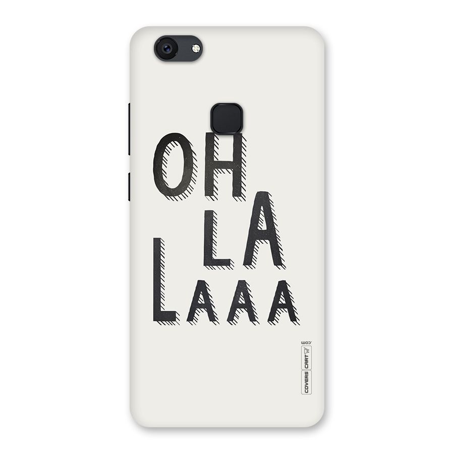 Oh La La Back Case for Vivo V7 Plus
