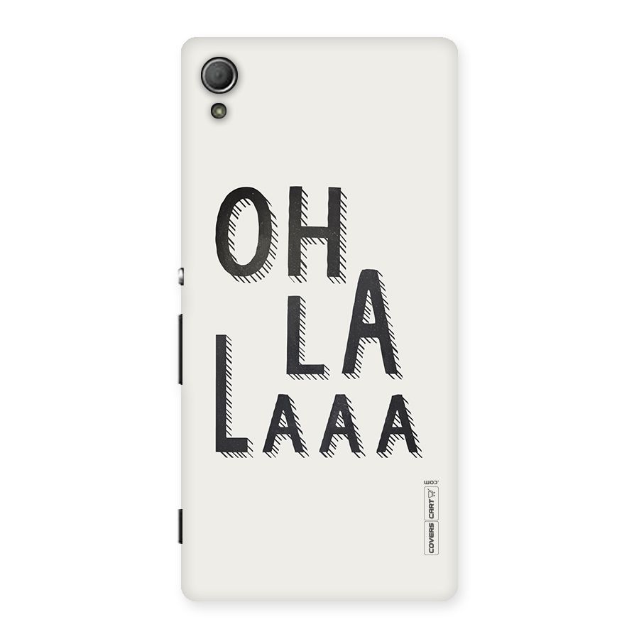 Oh La La Back Case for Xperia Z4