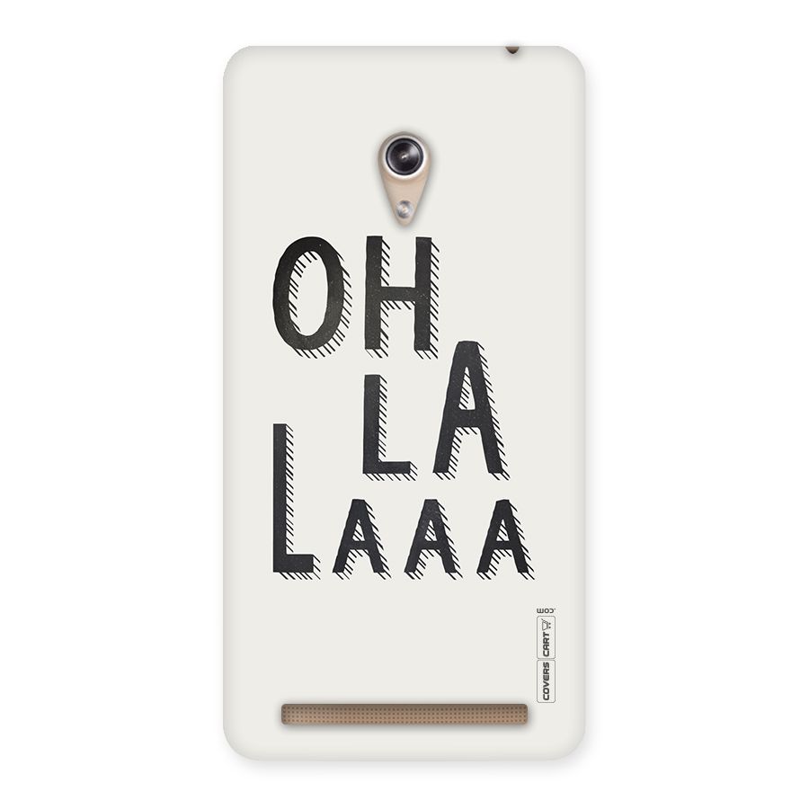 Oh La La Back Case for Zenfone 6