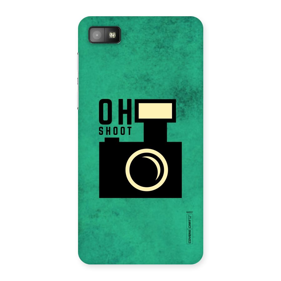 Oh Shoot Back Case for Blackberry Z10