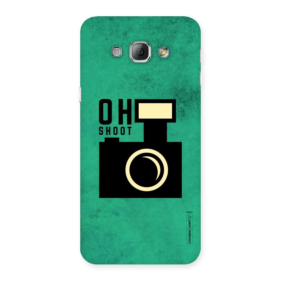 Oh Shoot Back Case for Galaxy A8