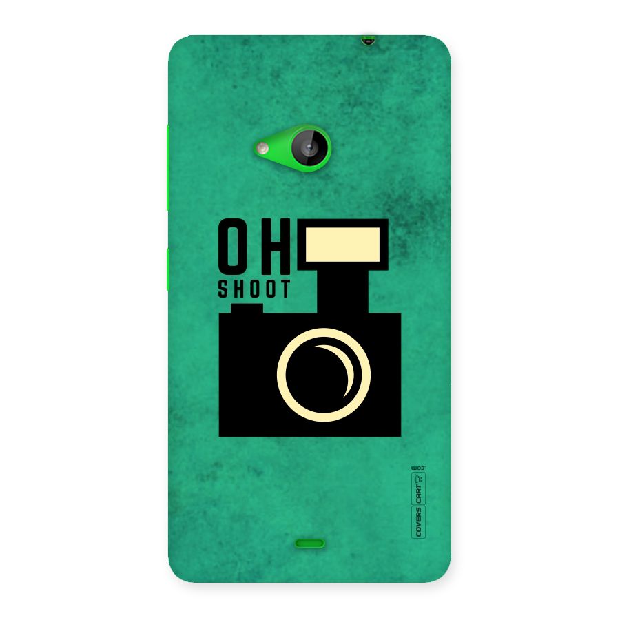 Oh Shoot Back Case for Lumia 535