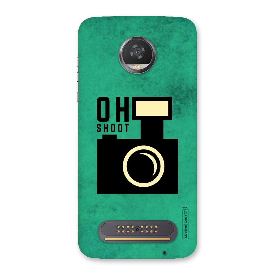 Oh Shoot Back Case for Moto Z2 Play