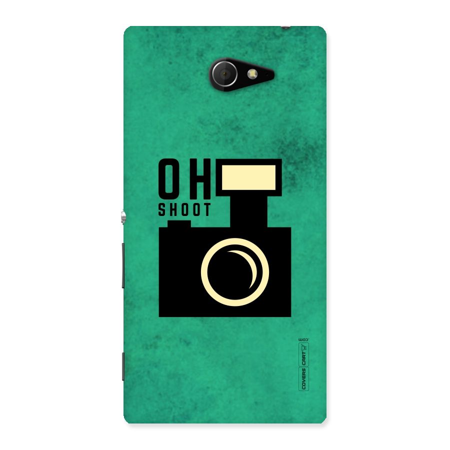 Oh Shoot Back Case for Sony Xperia M2
