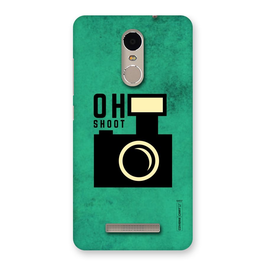 Oh Shoot Back Case for Xiaomi Redmi Note 3