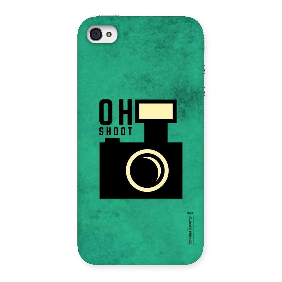 Oh Shoot Back Case for iPhone 4 4s