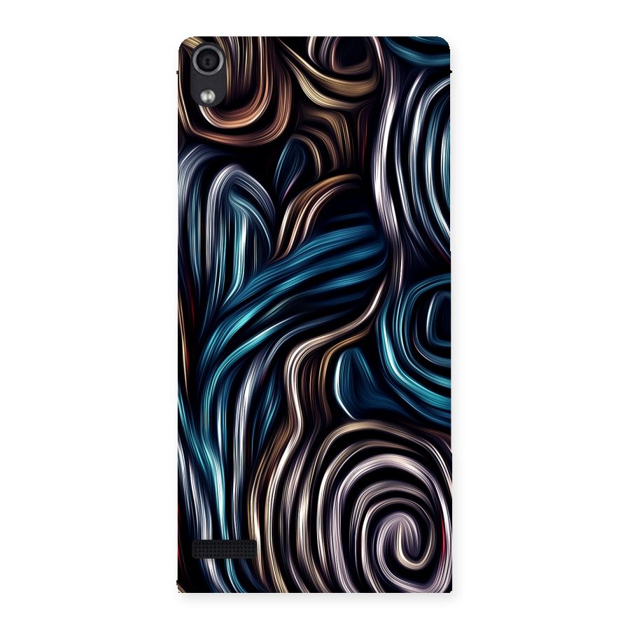 Oil Paint Artwork Back Case for Ascend P6
