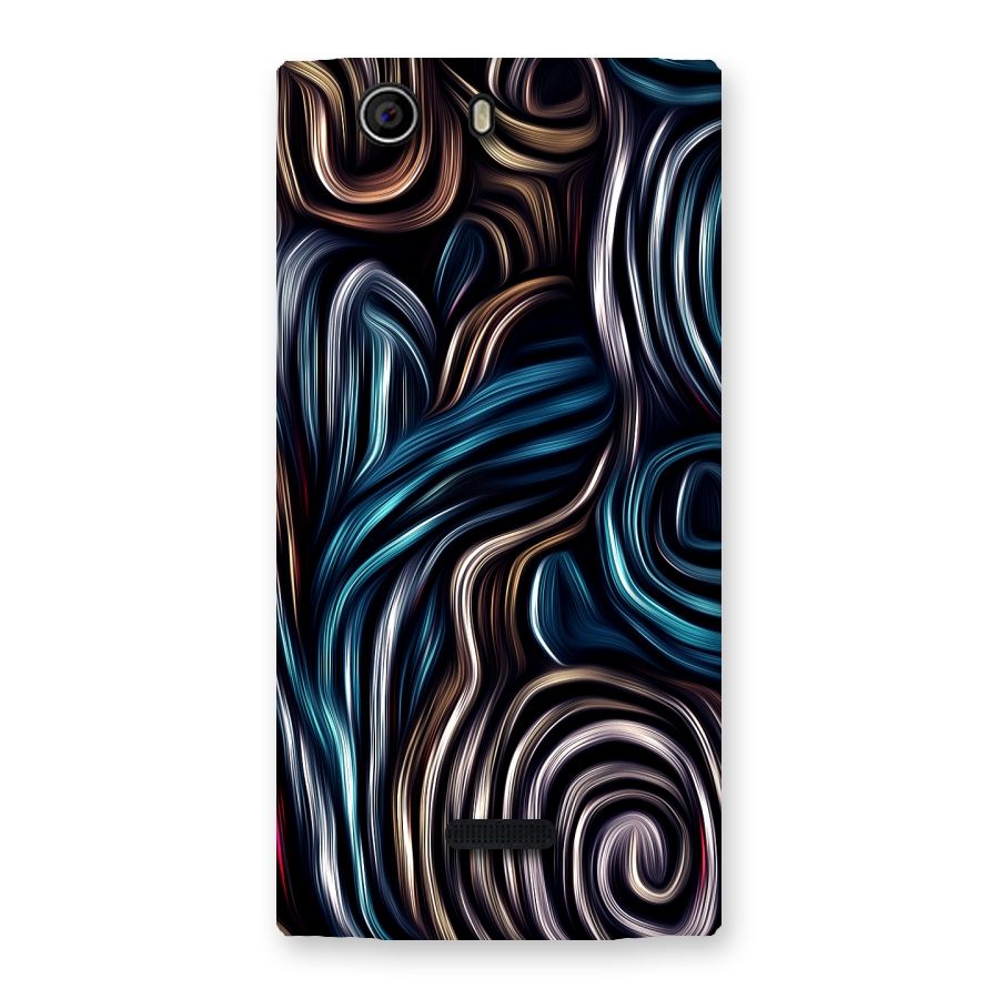 Oil Paint Artwork Back Case for Canvas Nitro 2 E311