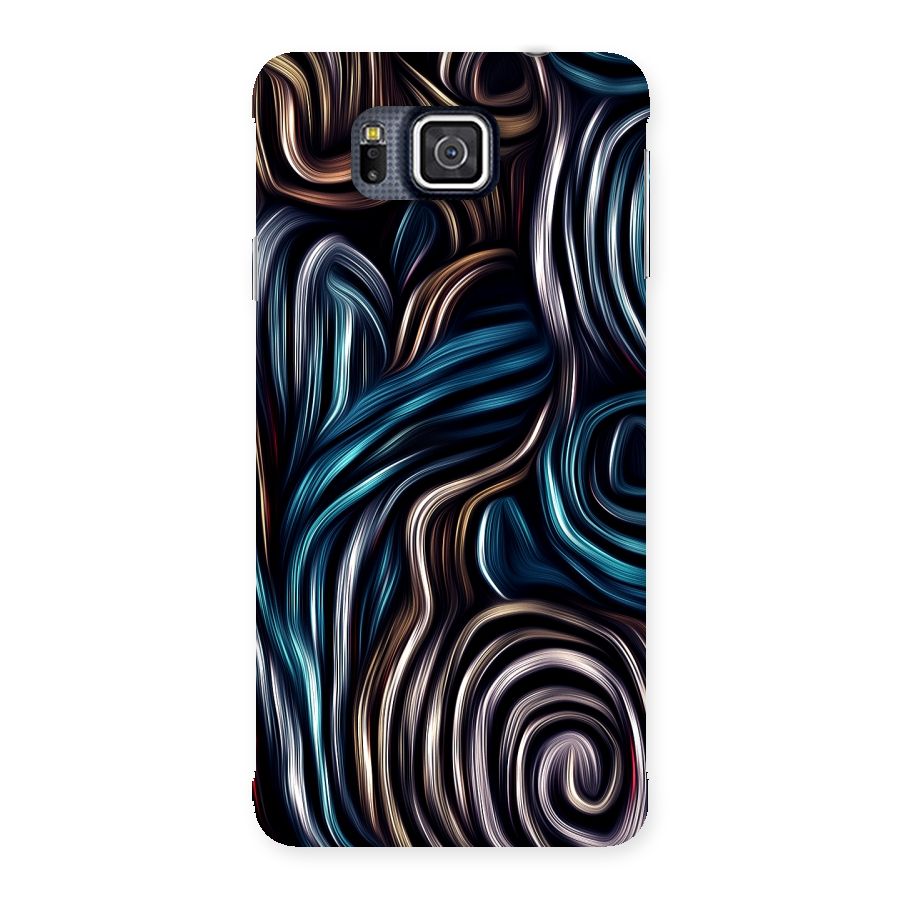 Oil Paint Artwork Back Case for Galaxy Alpha