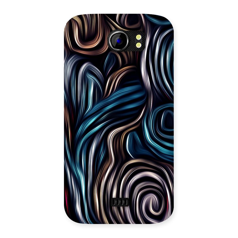 Oil Paint Artwork Back Case for Micromax Canvas 2 A110