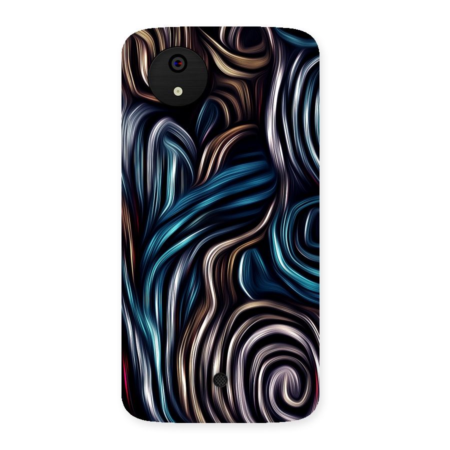 Oil Paint Artwork Back Case for Micromax Canvas A1