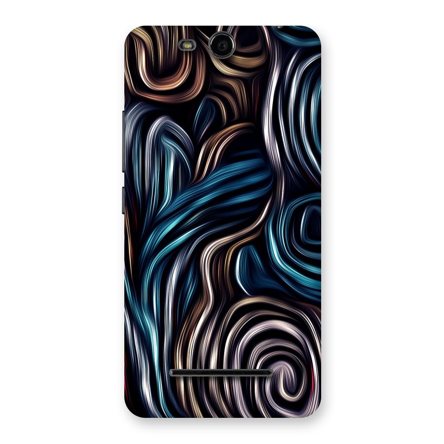 Oil Paint Artwork Back Case for Micromax Canvas Juice 3 Q392
