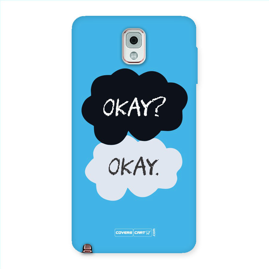 Okay Okay Back Case for Galaxy Note 3