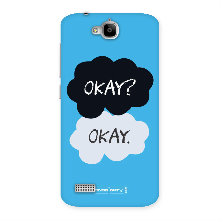 Okay Okay Back Case for Honor Holly