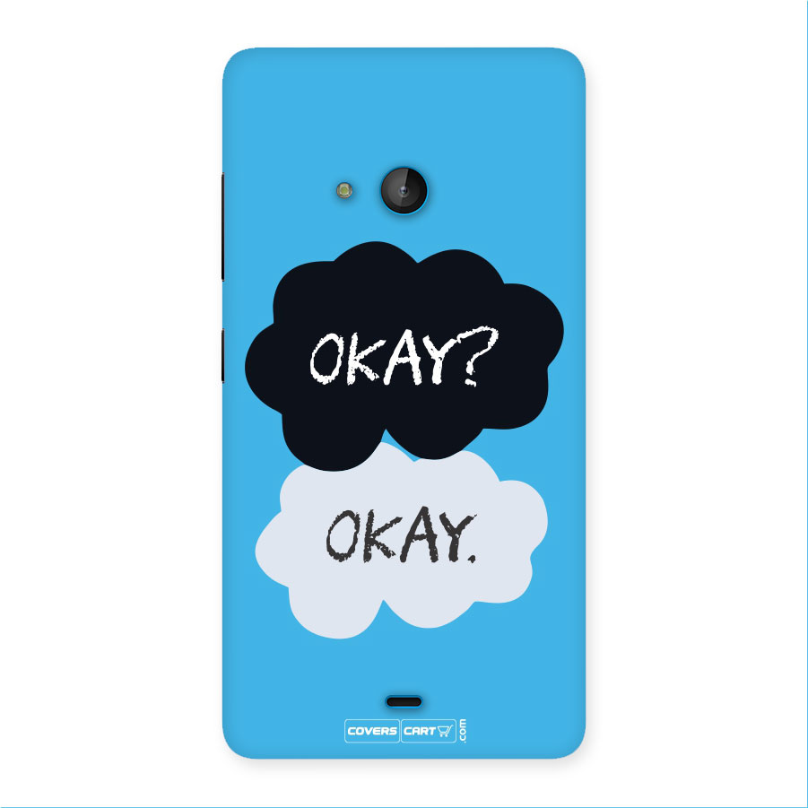 Okay Okay Back Case for Lumia 540