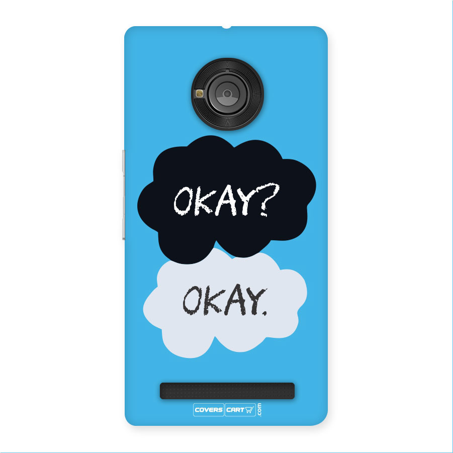 Okay Okay Back Case for Yu Yuphoria