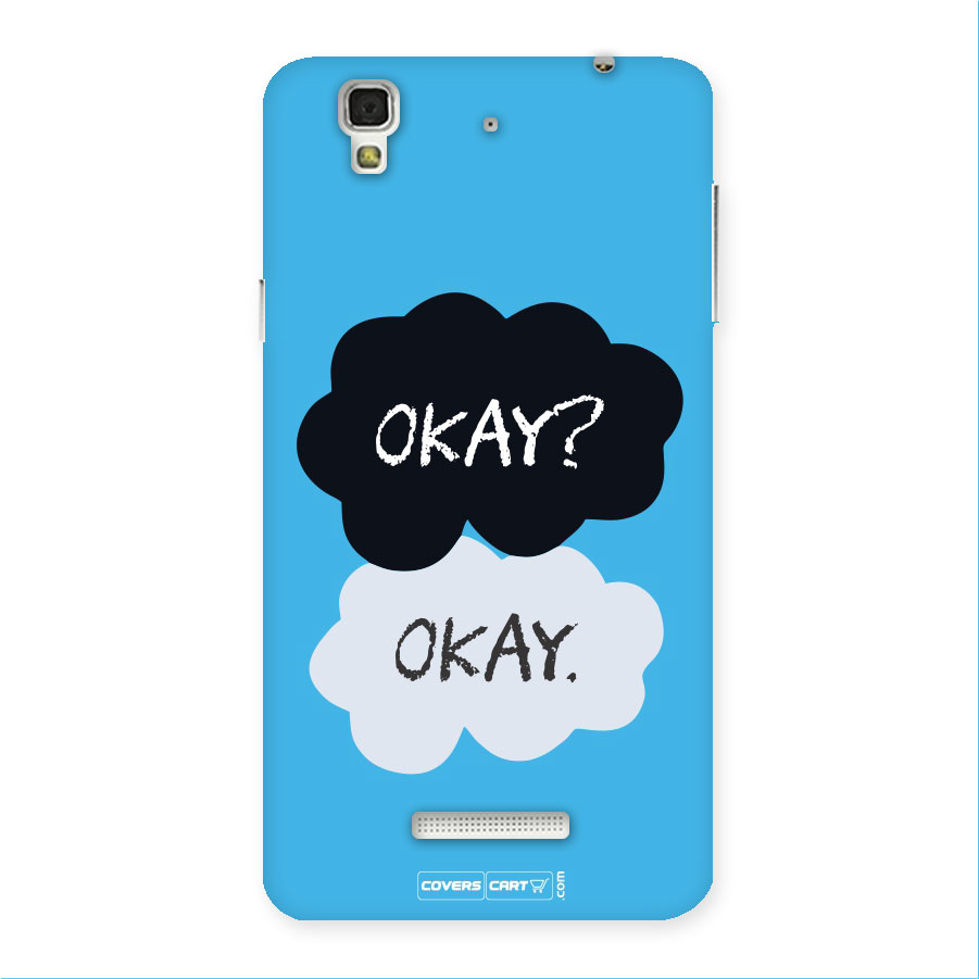 Okay Okay Back Case for Yu Yureka