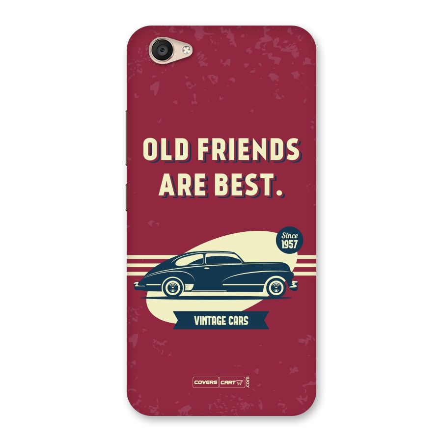 Old Friends Vintage Car Back Case for Vivo V5 Plus