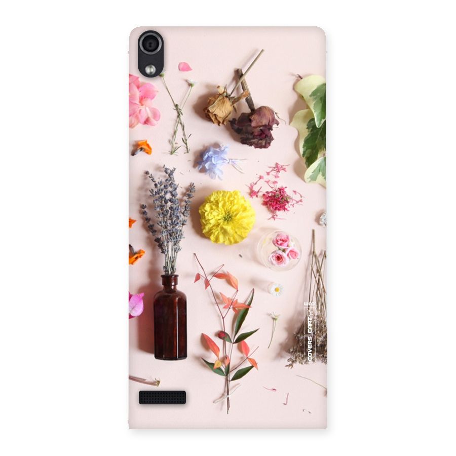 Old Petals Back Case for Ascend P6