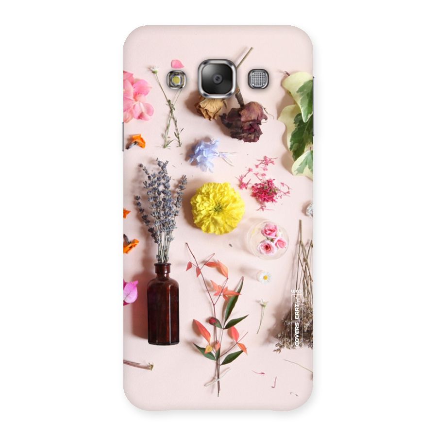 Old Petals Back Case for Galaxy E7