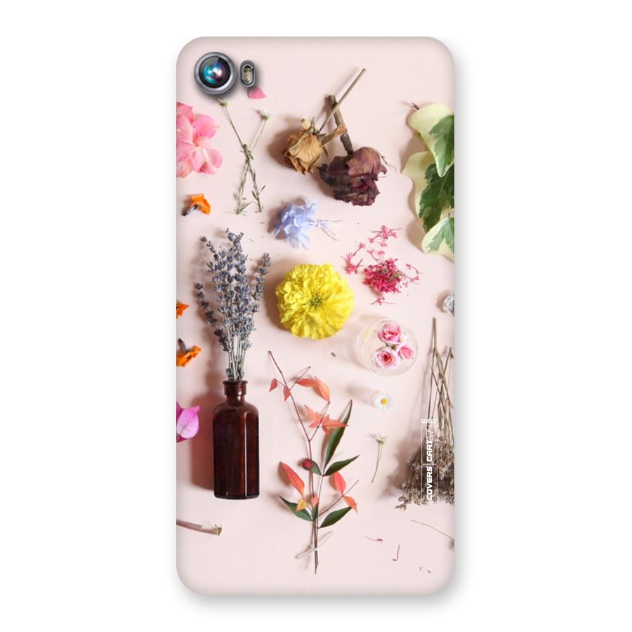 Old Petals Back Case for Micromax Canvas Fire 4 A107