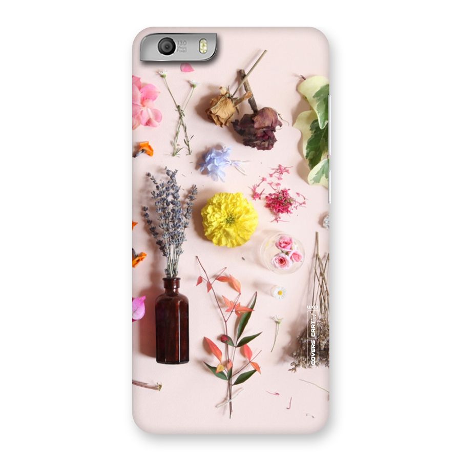 Old Petals Back Case for Micromax Canvas Knight 2