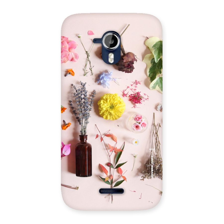 Old Petals Back Case for Micromax Canvas Magnus A117