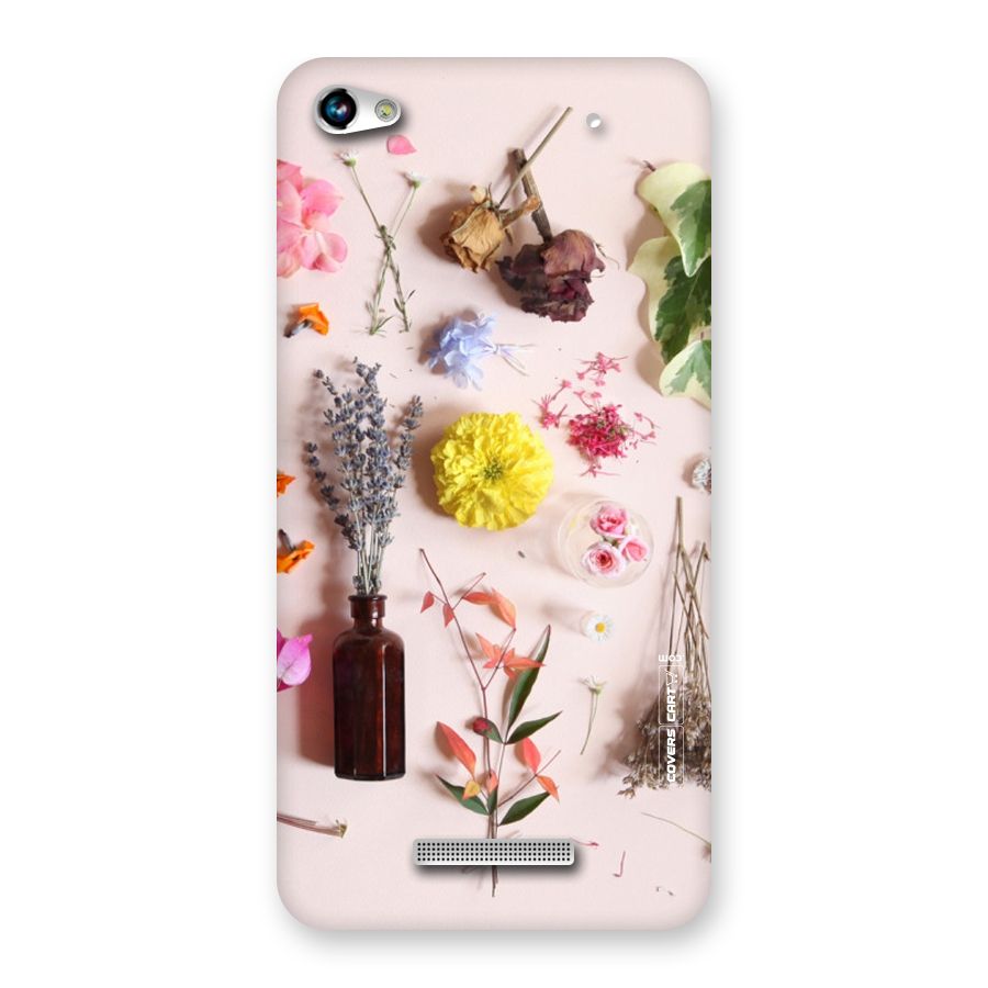 Old Petals Back Case for Micromax Hue 2