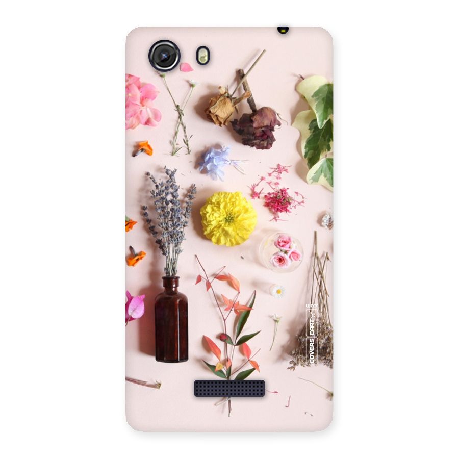 Old Petals Back Case for Micromax Unite 3