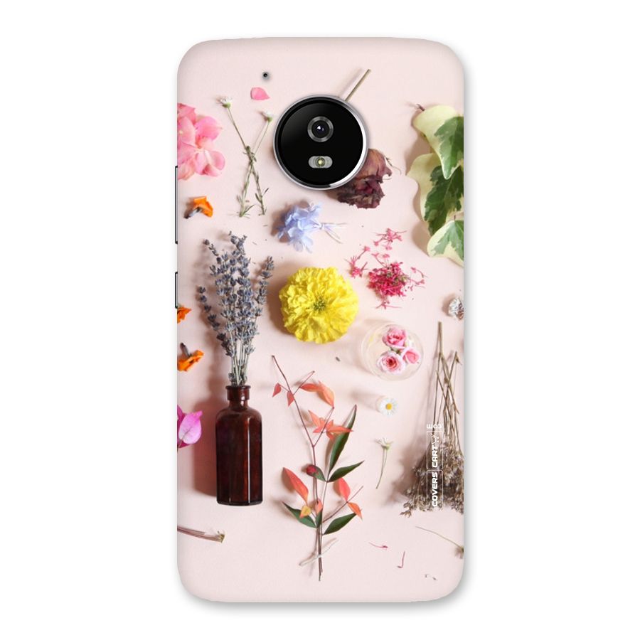 Old Petals Back Case for Moto G5